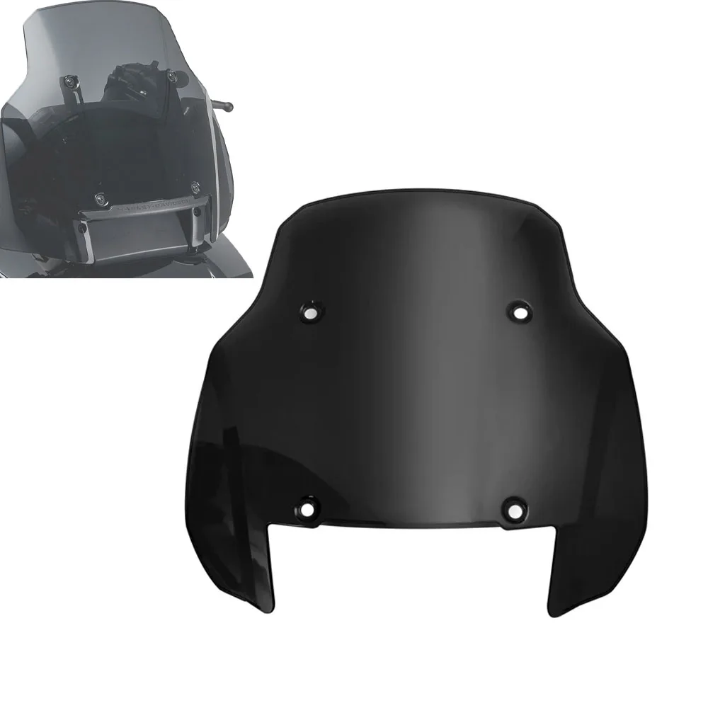 

Motorcycle 11" Windshield Windscreen Wind Deflector For Harley Pan America 1250 S RA1250 RA1250S 2021-2022