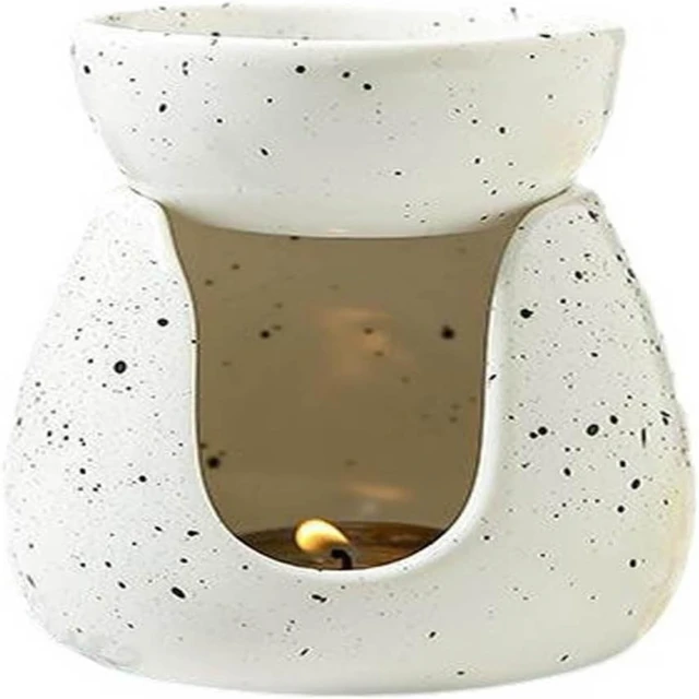 Ceramic Oil Burner Lamp Tea Light Holder Diffuser Warmer Essential Oils Fragrance Scented Wax 2