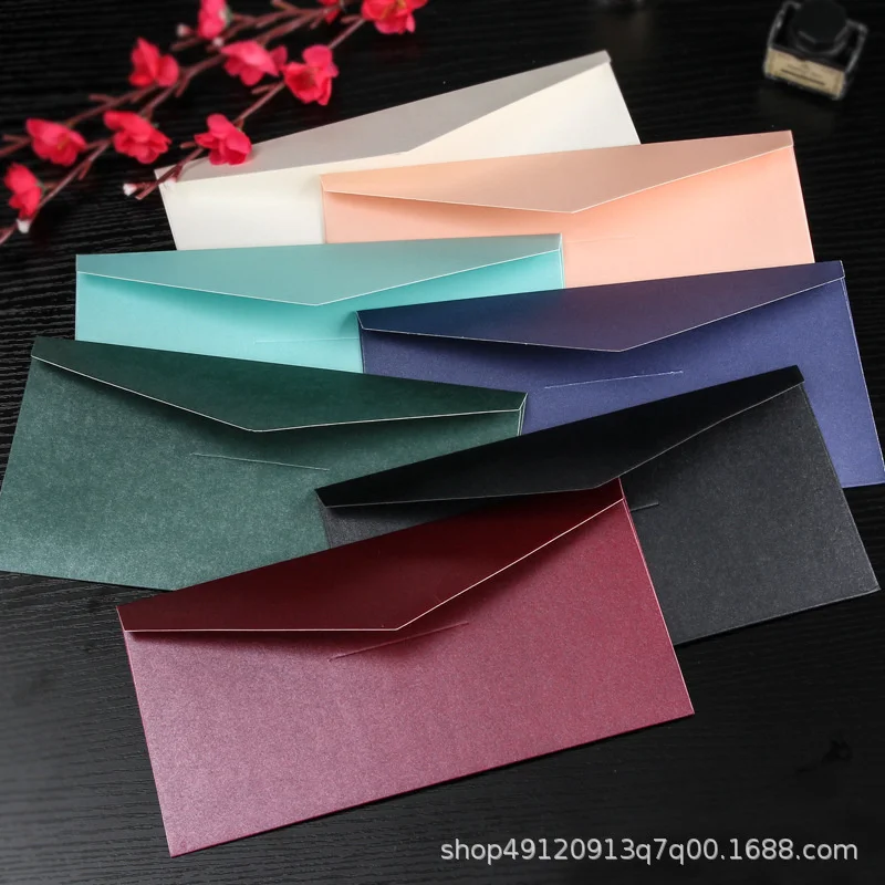 Criativo Retro European Business Envelope de Papel
