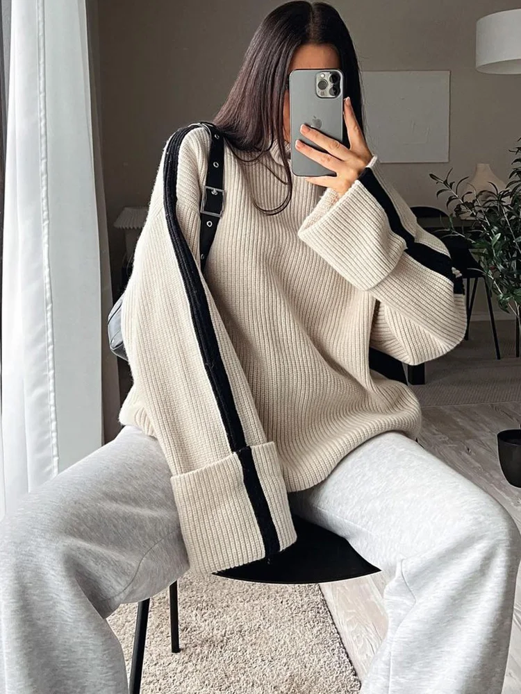 Cómo Llevar Suéter De Cuello Alto Para Armar Un Look Calientito Y A La