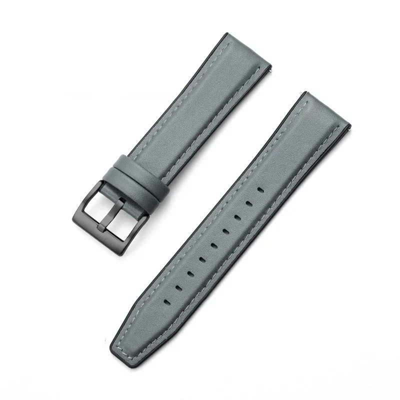 Premium Silicone Leather Wrist Band - Elegant Strap Bracelet