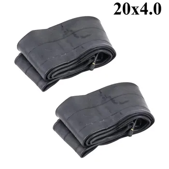 Camere d'aria per pneumatici grassi da 20", confezione da 2, camere d'aria per bici con pneumatici grassi 20x4.0 compatibili con bici elettrica/mountain bike da 20 x 3,5-4,0"
