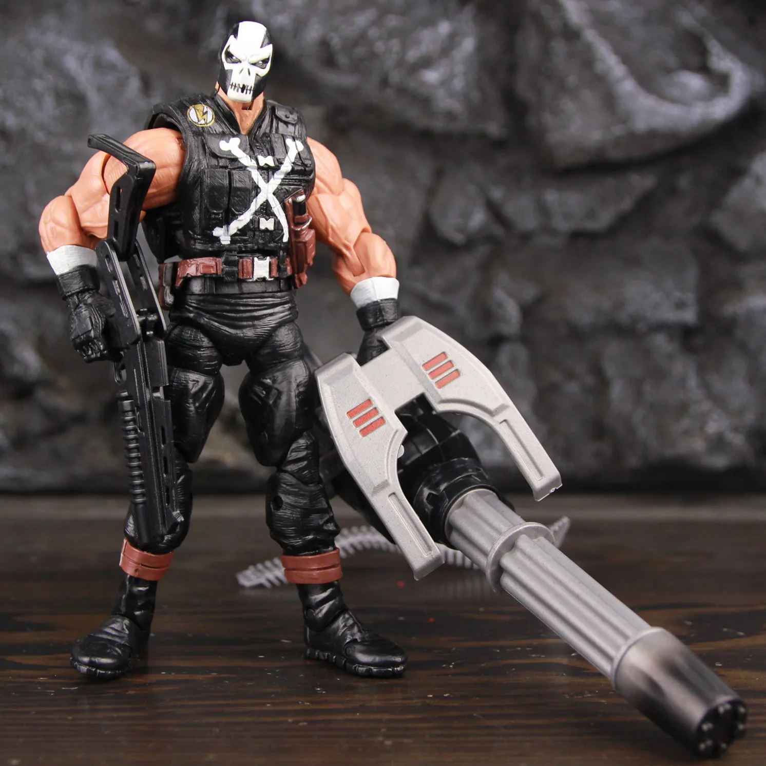 MarvelCrossbones6ScaleActionFigureMachineGunWeaponsKOsML