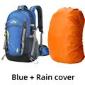 Blue and cover
