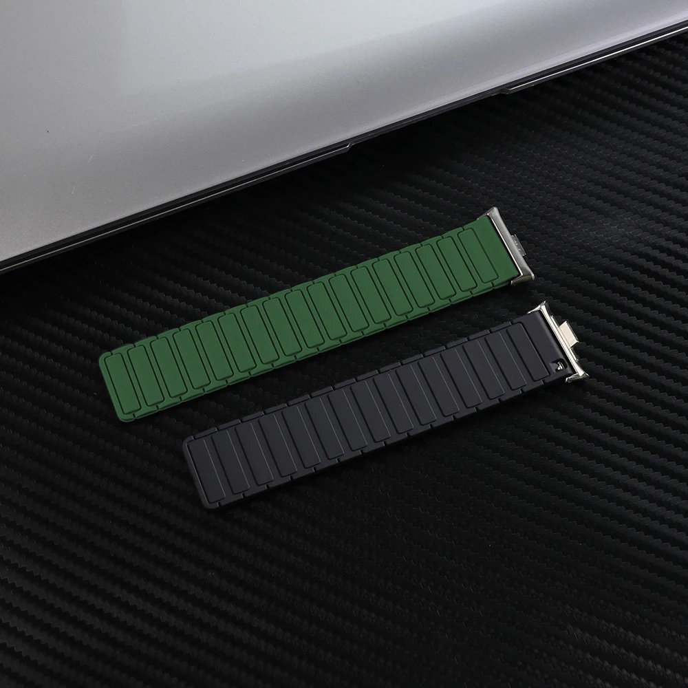 Silicone Quick Fit Sports Magnetic Wristband Bracelet