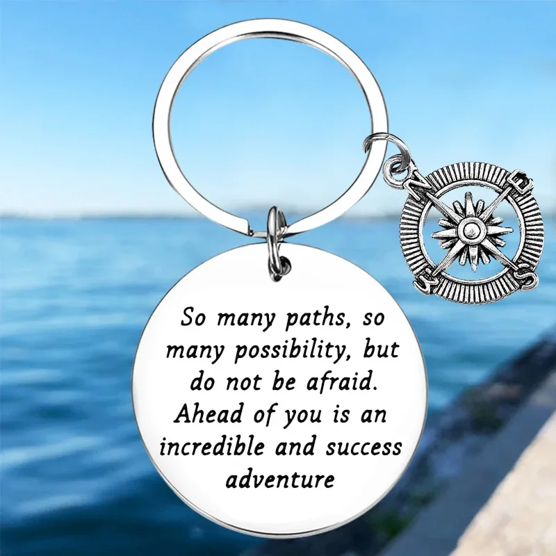 

Hot 2023 Graduation Inspirational Gift Keychain Pendant Son Daughter Gift Key Chains