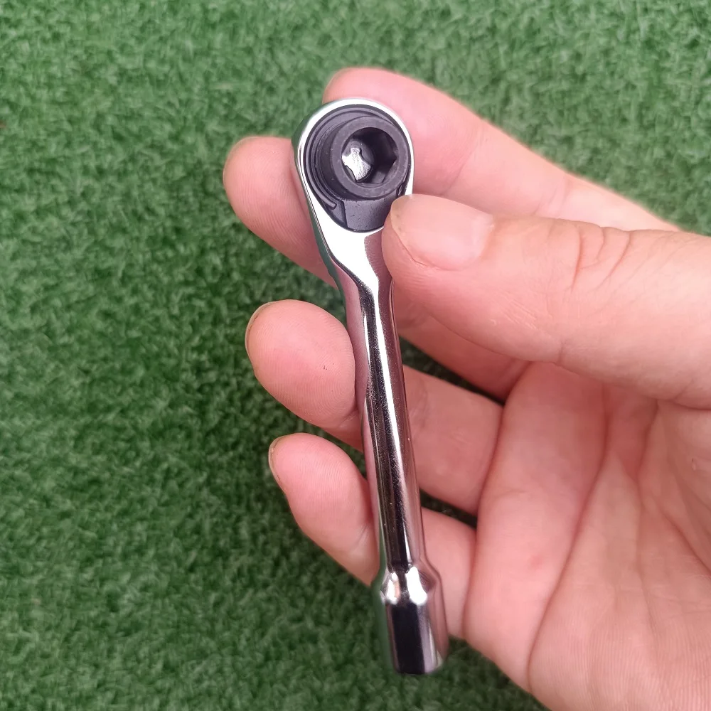 94mm 길이 가역 1/4 인치 미니 래칫 비트 홀더 나사 휴대 전화 소형 전자 장비 72 치아 렌치