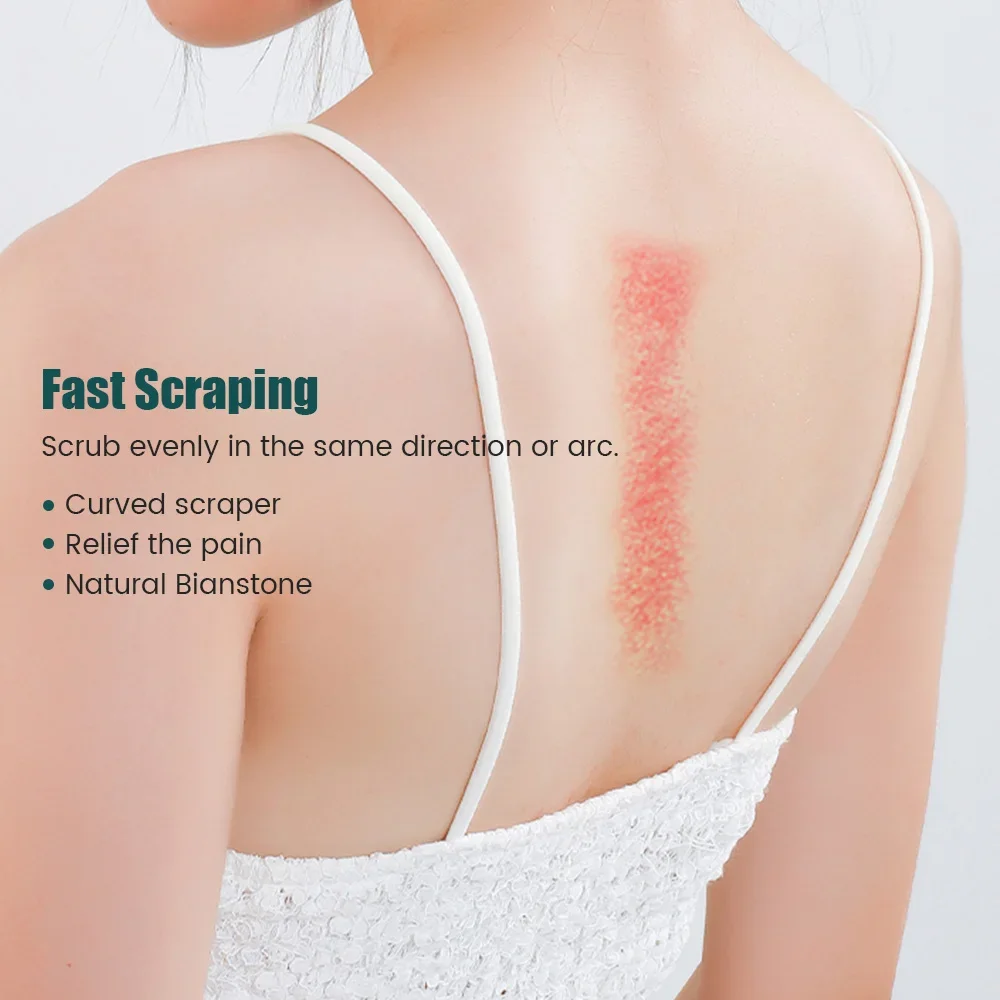 Electric Gua Sha Massager – Heat, Vibration & LED for Face, Neck & Body