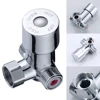 G1/2 Hot Cold Water Mixing Valve Thermostatic Mixer Adjustable Tap Water Temperature Control Valve Bathroom Accessories 1