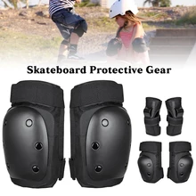 

Skating Protective Gear Elbow Pads Bicycle Skateboard Ice Roller Knee Protector For Adult Kids Roller Skating Rock Climbing