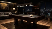 Professional 7ft Folding Pool Table, MDF Board & Waterproof Felt for Home/Bar, 24H Shipping + Free Accessories Kit