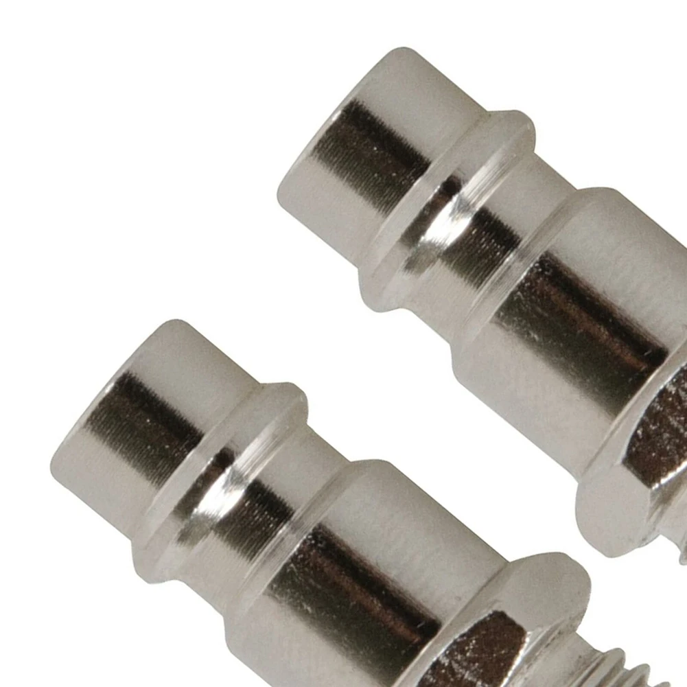 32mm Quick Release Euro Compressed Air Line Coupler Connector Fitting 1/4in Male Adapter 2Pcs air line fitting