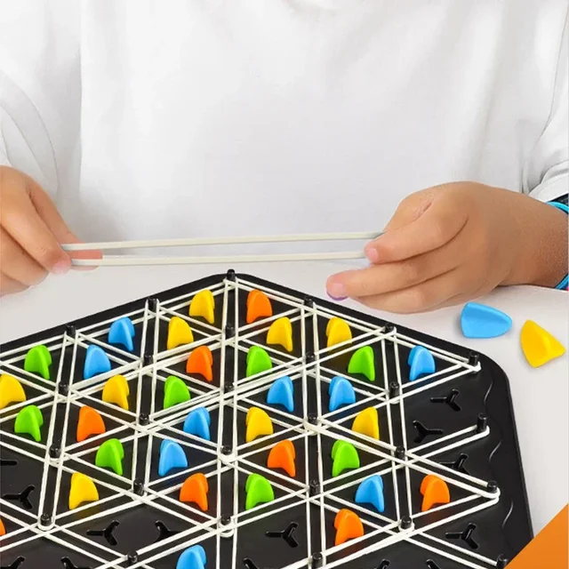 New Chain Triangle Chess Splendor Duel Board Strategy Game for Kids and Adults Fun Family Game Logic Chess Track Tables Game 3