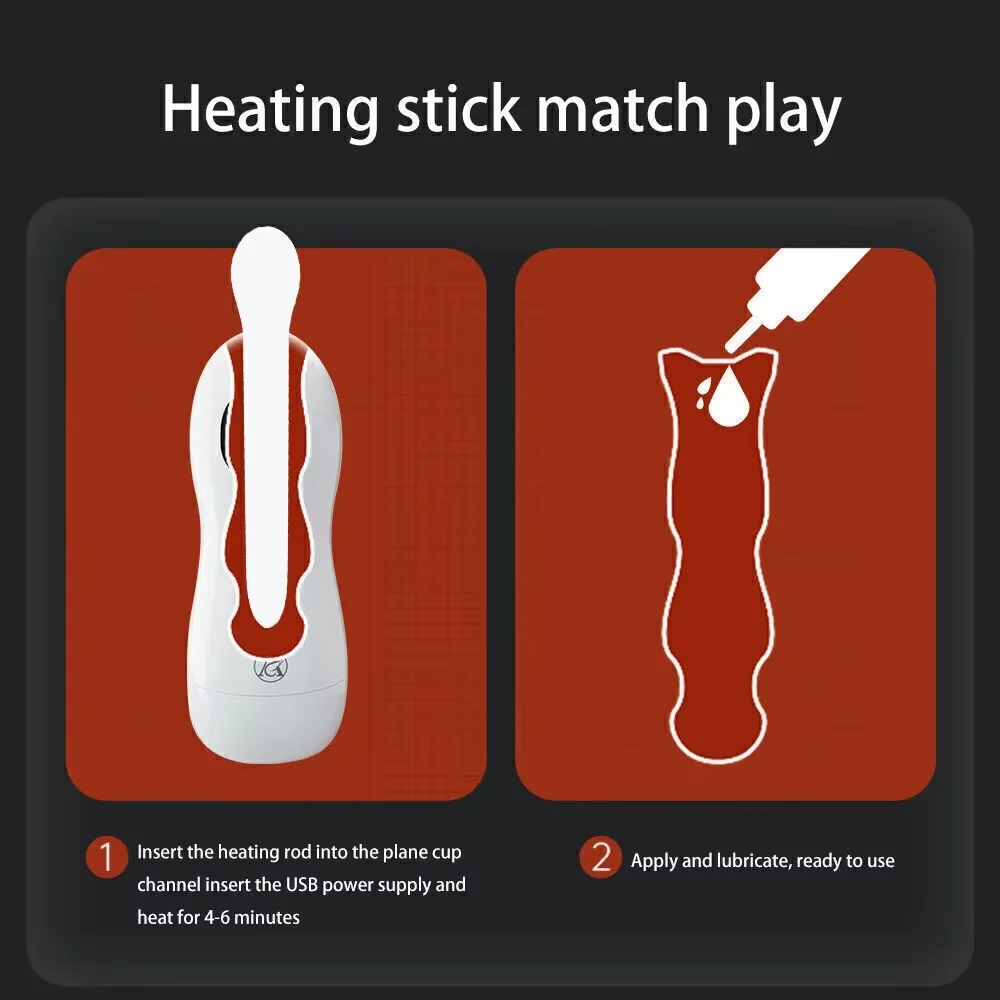 Male Masturbator Cup Vibration Automatic Blowjob Real Vagina Pocket Pussy Vibrating Bullet Penis Oral Adults Sex Toys For Men
