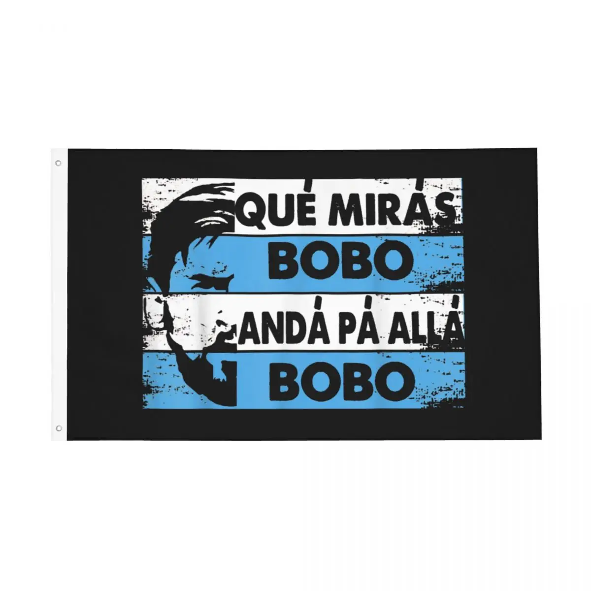 Que Miras Bobo Que Mira Bobo Flags Double Sided Indoor Outdoor Banner Messied Argentina 10 Poliestere Hanging Decoration 90X150Cm