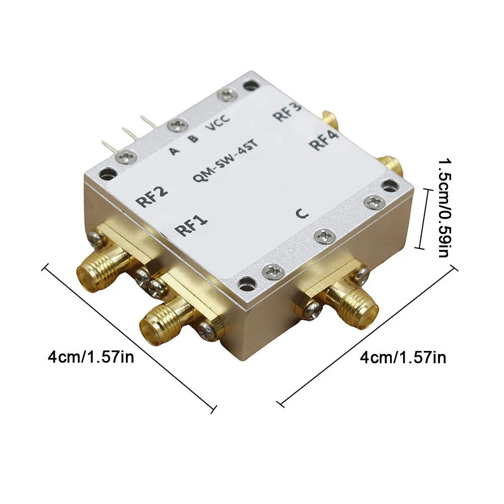 Interruttore a Levetta 0.1-6GHz da 1 a 4 per il Controllo di Tutti i Quattro Canali del Segnale Microonde - immagine 6