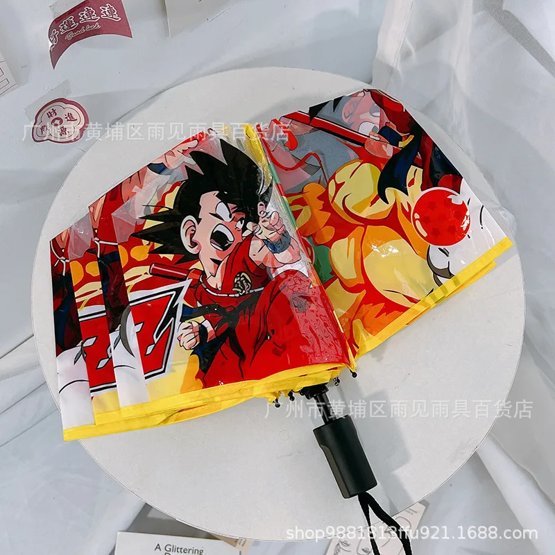 ドラゴンボール孫悟空漫画透明傘ロールプレイングアクセサリー少年少女