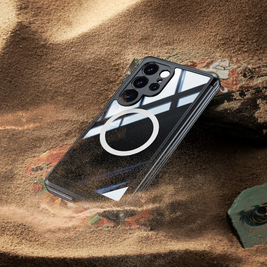 Enhanced Waterproof Magnetic Case - Shockproof Anti-Slip Bumper Cover with Screen Protection