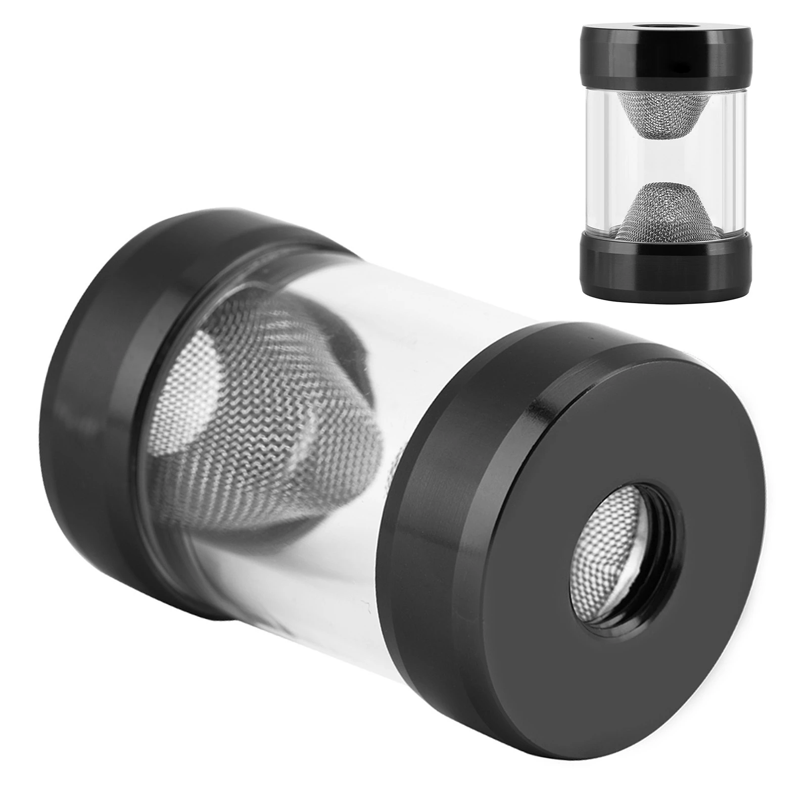 G1/4 Inner Thread Water Cooling Filter Fine Screen Funnel Shaped Filter for Computer Water Cooling Tube