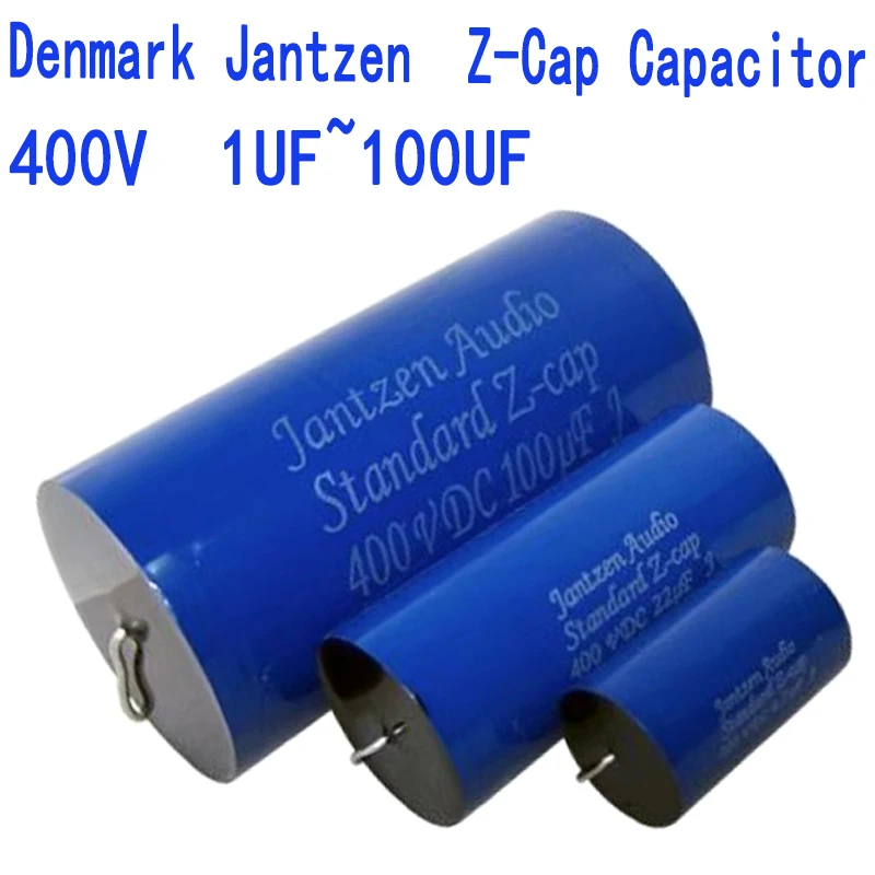 

1Pcs Denmark Jantzen 400V Standard Z-Cap Capacitor Fever Crossover Coupling Audio Capacitor Audiophile Speaker 1-100µF Aluminum