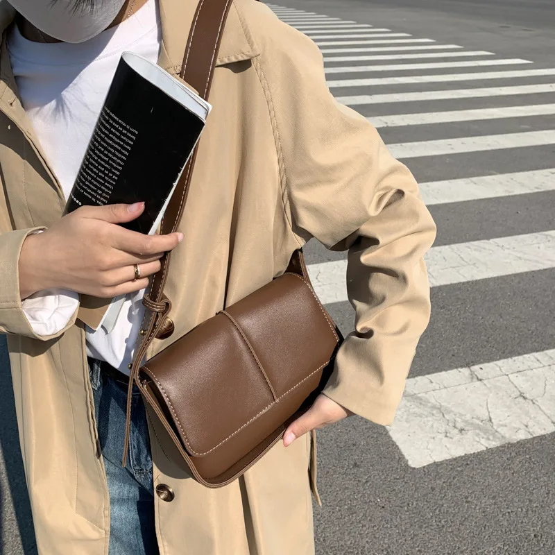 Shoulder Bag For Women Soft Leather Underarm Bag New Crossbody Handbag Luxury Brands Fashion Trendy Student Bag