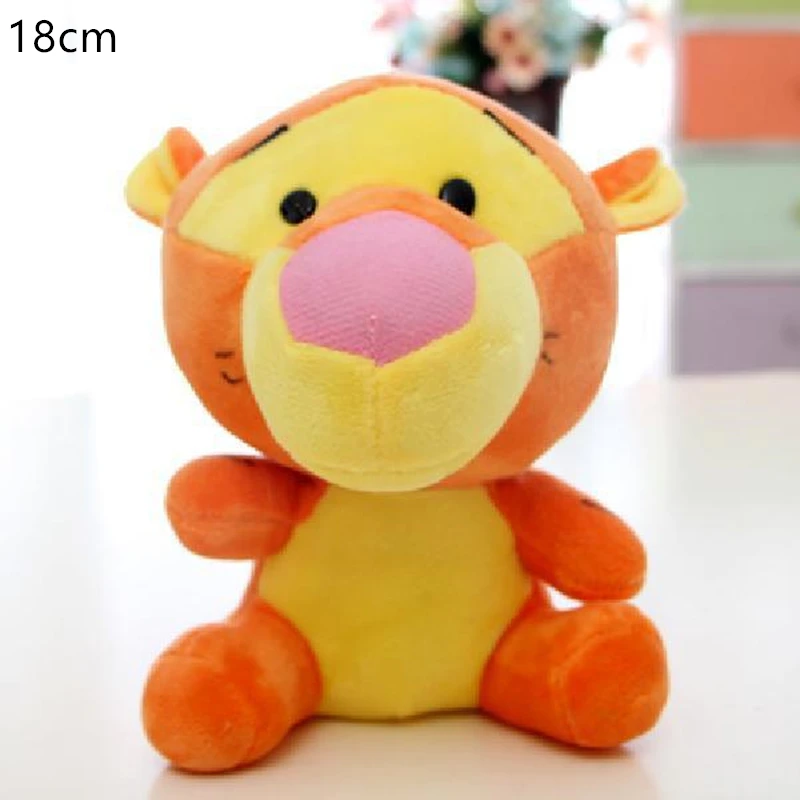 thumbnail image 1 of 20cm Disney Animation Plush Doll Pooh Bear Mickey Mouse Minnie Tigger Cute Plush Animal Doll Piggy Pillow Toy Children’s Gift, 1 of 5