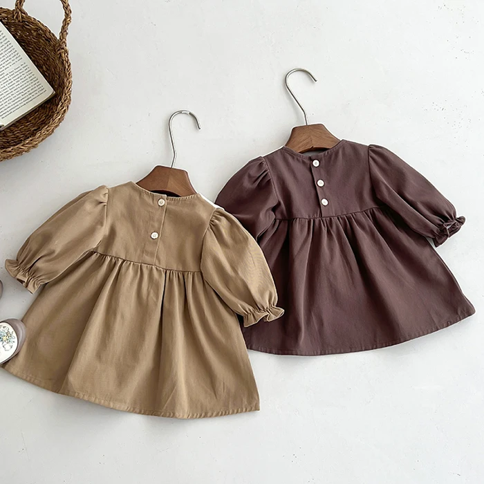 Autumn Spring 0-4Yrs Baby Girl Party Dress - Uniqwear