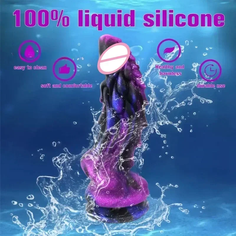 Dragon Dildo for Women Big Anal Dildo with Suction Cup Soft Monster Dildo  Silicone Anal Plug Prostate Massager Sex Toys for Men - AdultToyKart