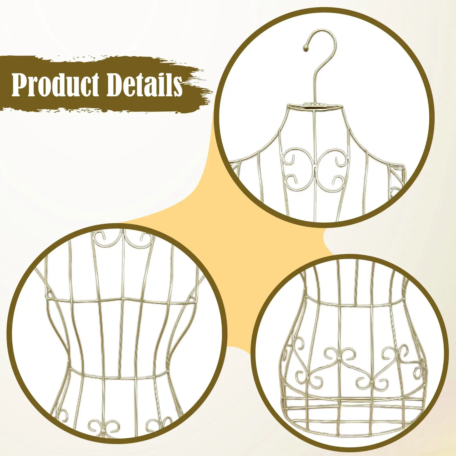 Hanging Half Body Torso Mannequin Dress Form, Support, Convenient, Torso Body Female Mannequin for Boutique Display Hanging Half Body Torso Mannequin Dress Form, Support, Convenient, Torso Body Female Mannequin for Boutique Display