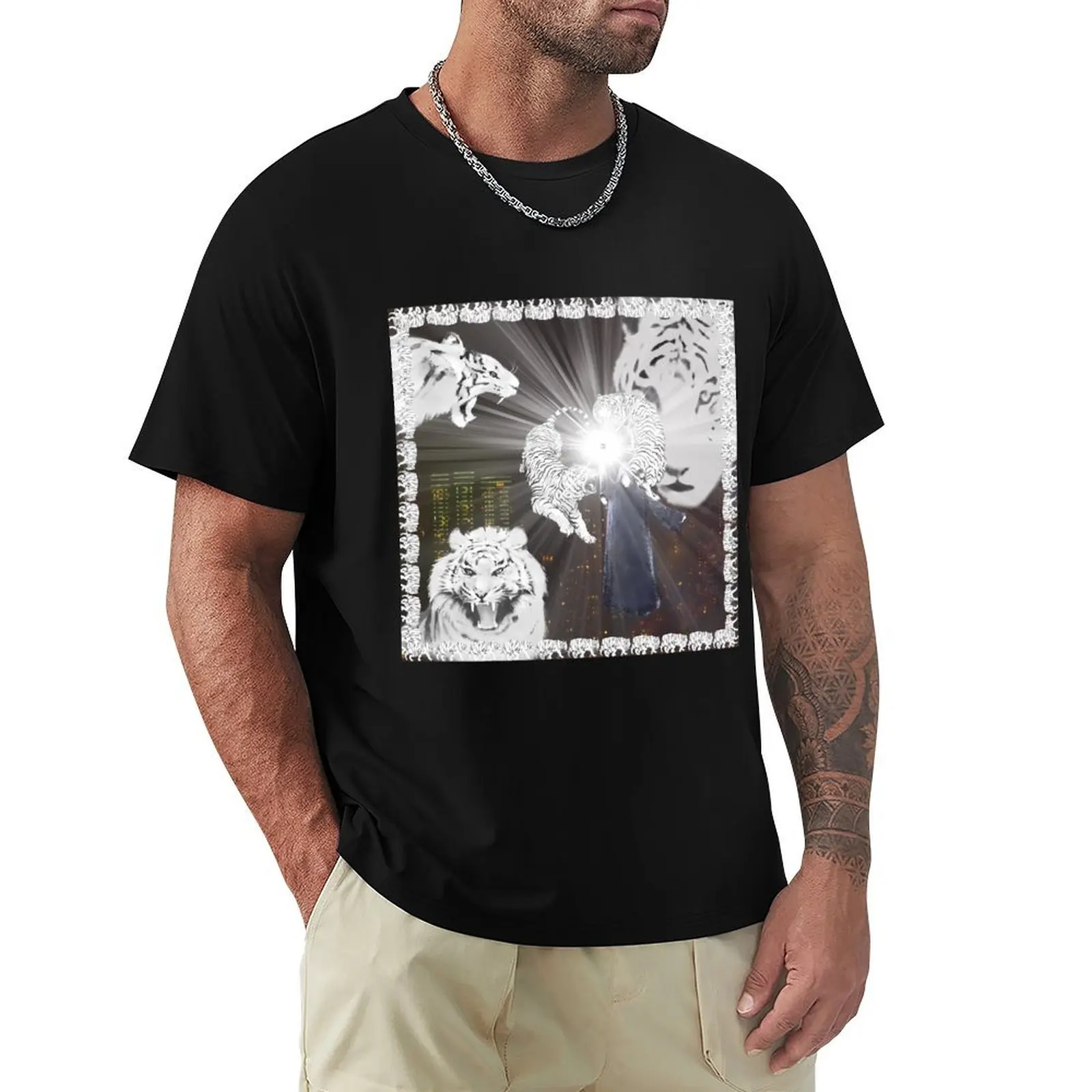 white tiger - 2hollis T-Shirt oversizeds plain kawaii clothes