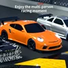 2.4G RC Drift Car 1/43 4WD Remote Control Car High Speed Four Wheel Drive Radio Controlled Mini Racing Car Model Boy Toy Gift 6
