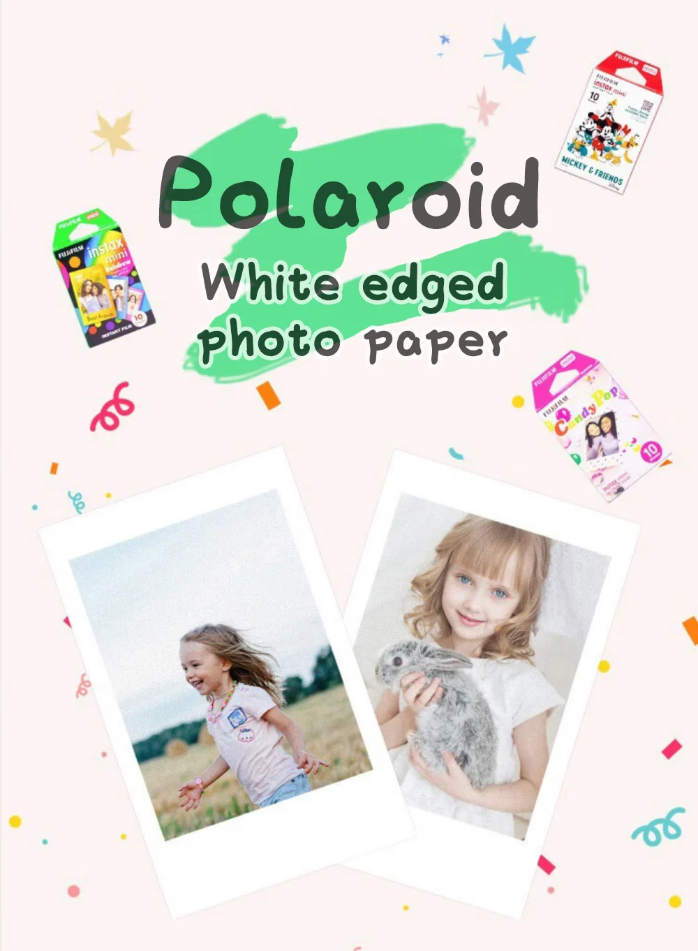 Description Picture 2 of itemOriginal Fujifilm Instax Mini 12 11 Film Photo Paper various styles For 9 SP2 70 7cs 8 11 25 90 50 Camera Lomo liplay link