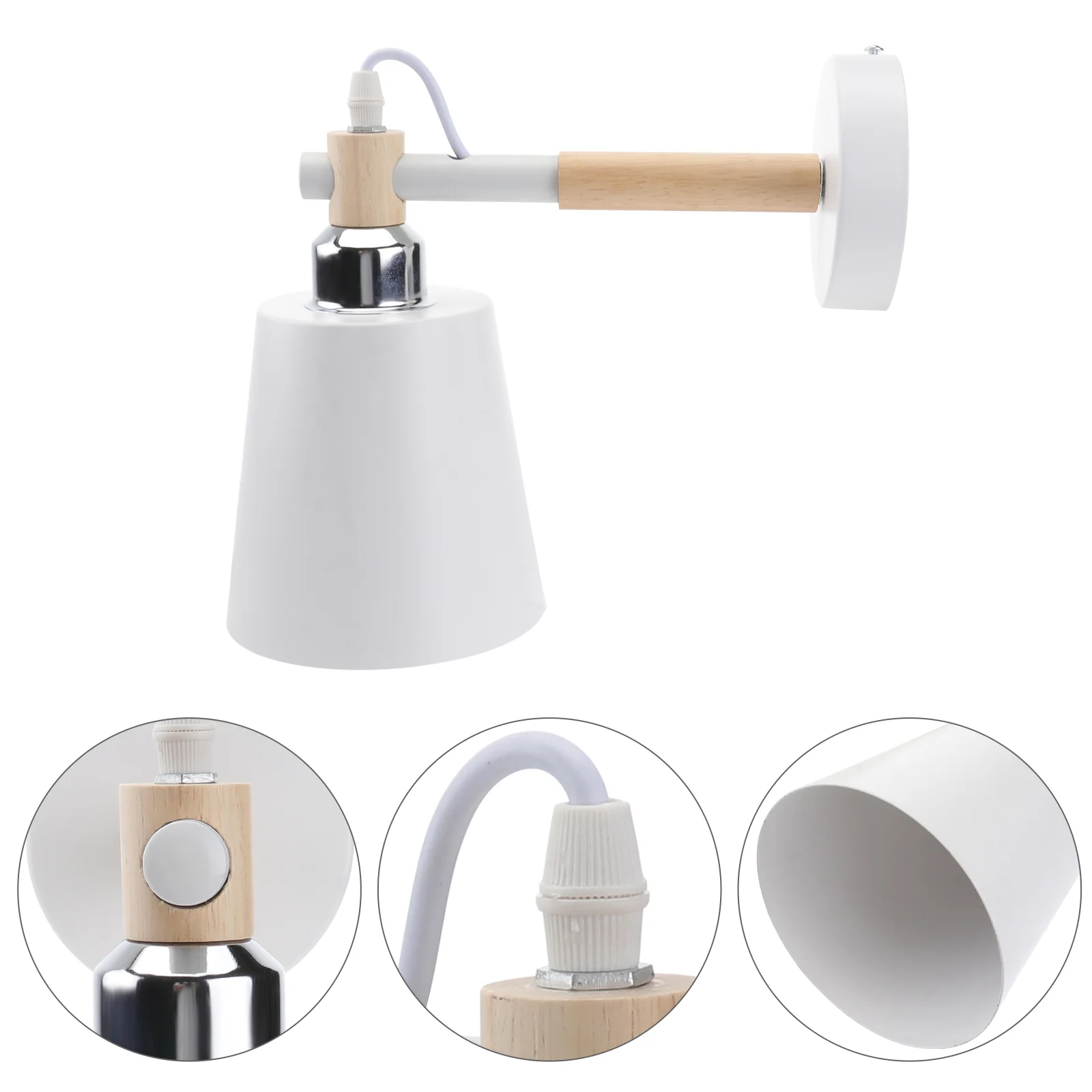 

Modern Iron Wall Light European Style Wall Mounted Lamp Living Room Bedside Lamp