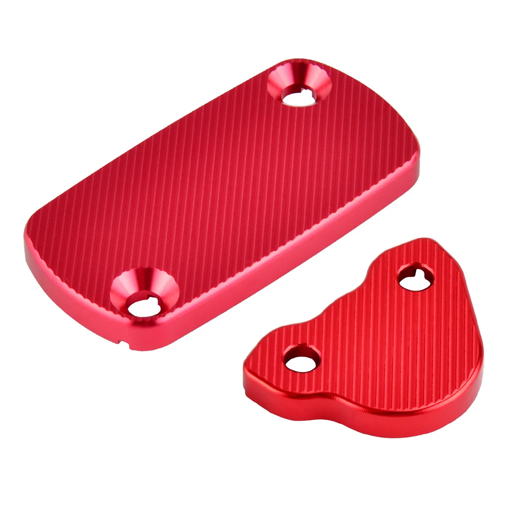 

Front Rear Brake Fluid Reservoir Cap Cover For Honda CR125R CR250R 02-07 CRF250R CRF450R CRF250X CRF450X 05-22 CRF150R CRF450RX