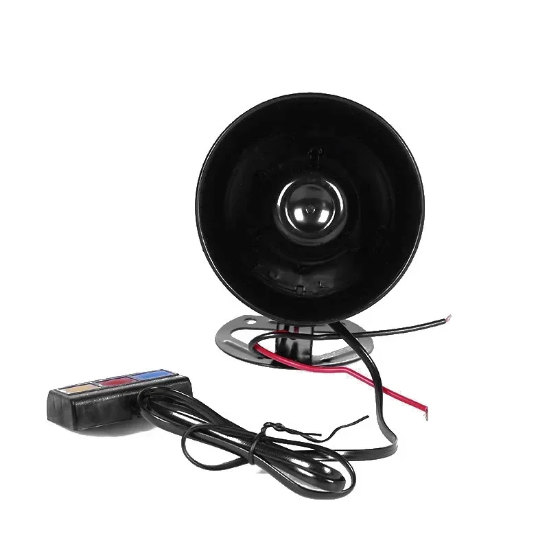Motorcycle Horn 115dB 12V 3 Tone Sound Loud Car Motorcycle Warning Alarm Cautionary Siren Speaker Automotive Accessories Moto 20W motorcycle horn