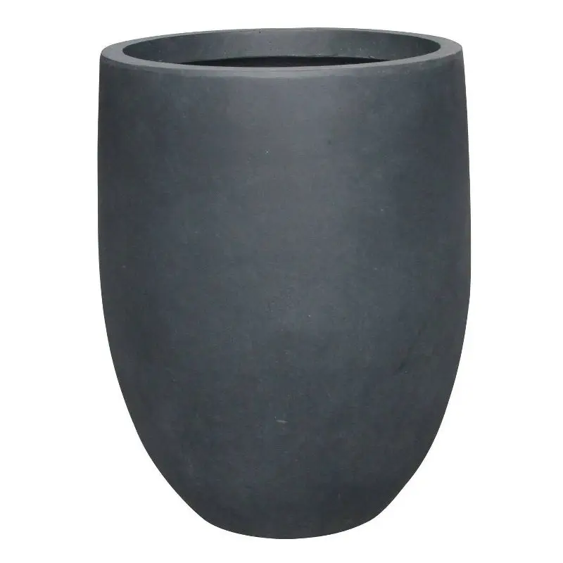 

Charcoal Black 20" Wide Kante Lightweight Tall Concrete Outdoor Planter Pot