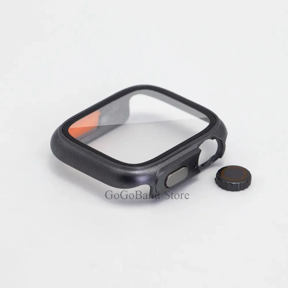Enhanced Protective Case for Apple Watch - Sleek Design with Durable PC Material