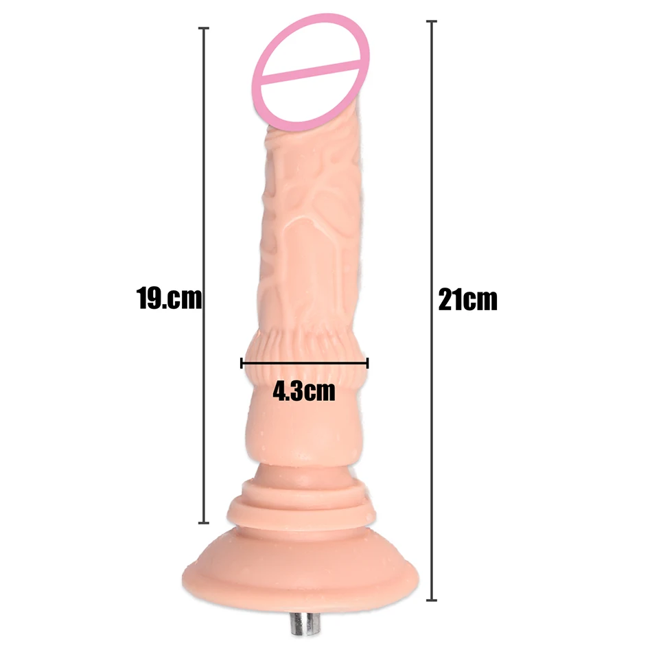 ROUGH BEAST Vac-u-Lock Flesh Dildo Sex Machine Accessories Vaginal Anal Stimulation Sex Tools Penis Masturbation Toys