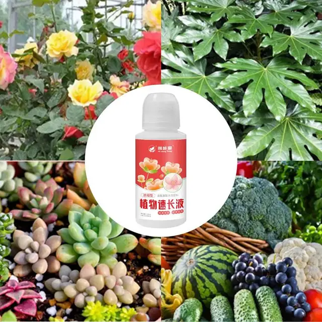 Gyorsan Növekvő Folyékony Zamatos Műtrágya Célú Tápanyagok Oldat A Növények Kertjének És Talajának Sárga Leveleinek Megakadályozására