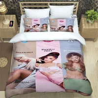 Singer Ariana grande Printed Bedding Sets exquisite bed supplies set duvet cover comforter set bedding set luxury birthday gift 1