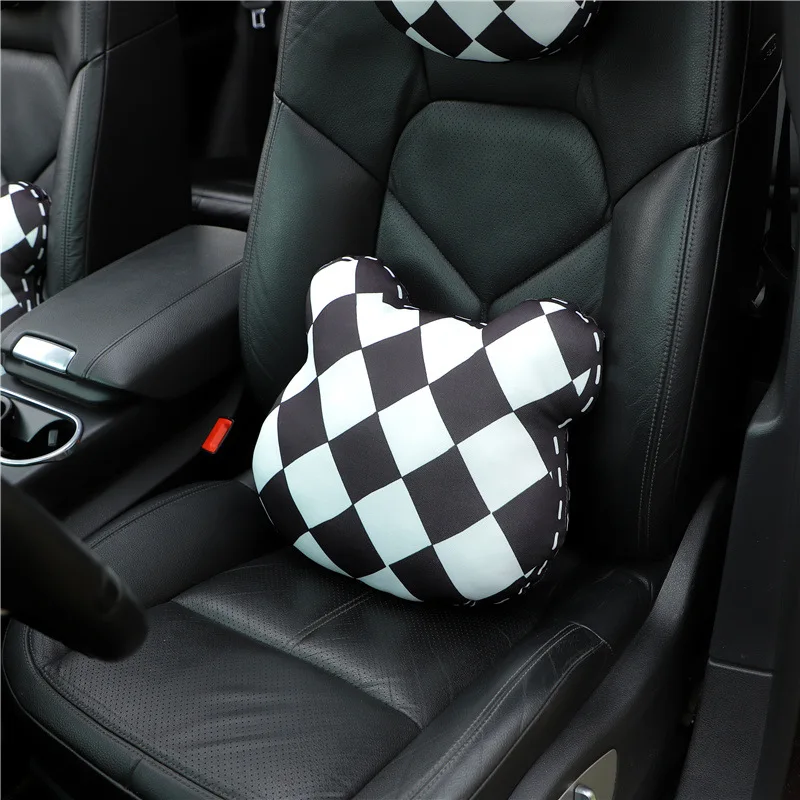 1/2/4PCS Corky Buttock Car Headrest Neck Pillow Pillow Pillow Neck Pillow  Waist Pillow Neck Cushion Cushion Cushion Seat Lovely - AliExpress