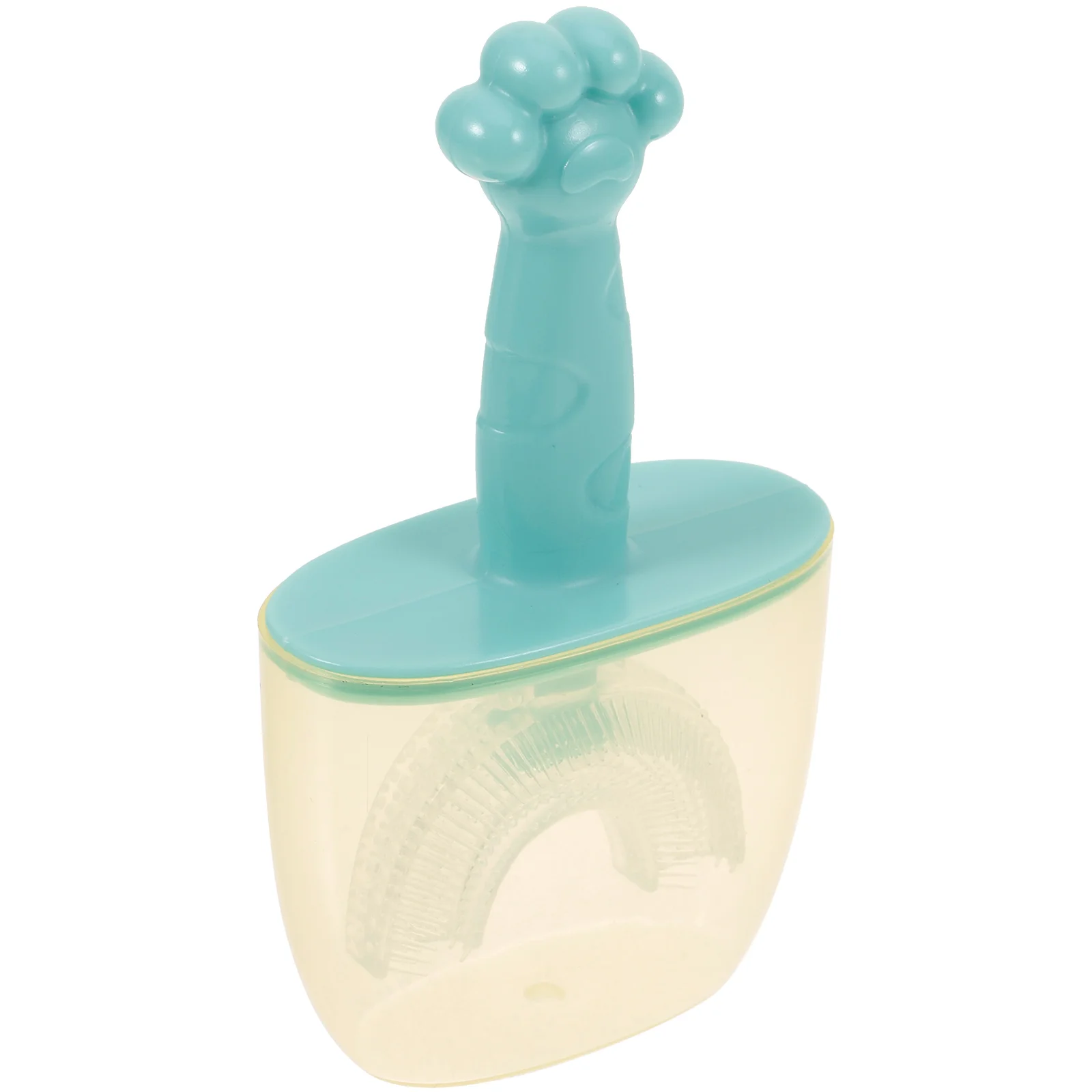 

U-образные зубные щетки, симпатичная U-зубная щетка для малышей, щетка для чистки полости рта, зубная щетка для малышей