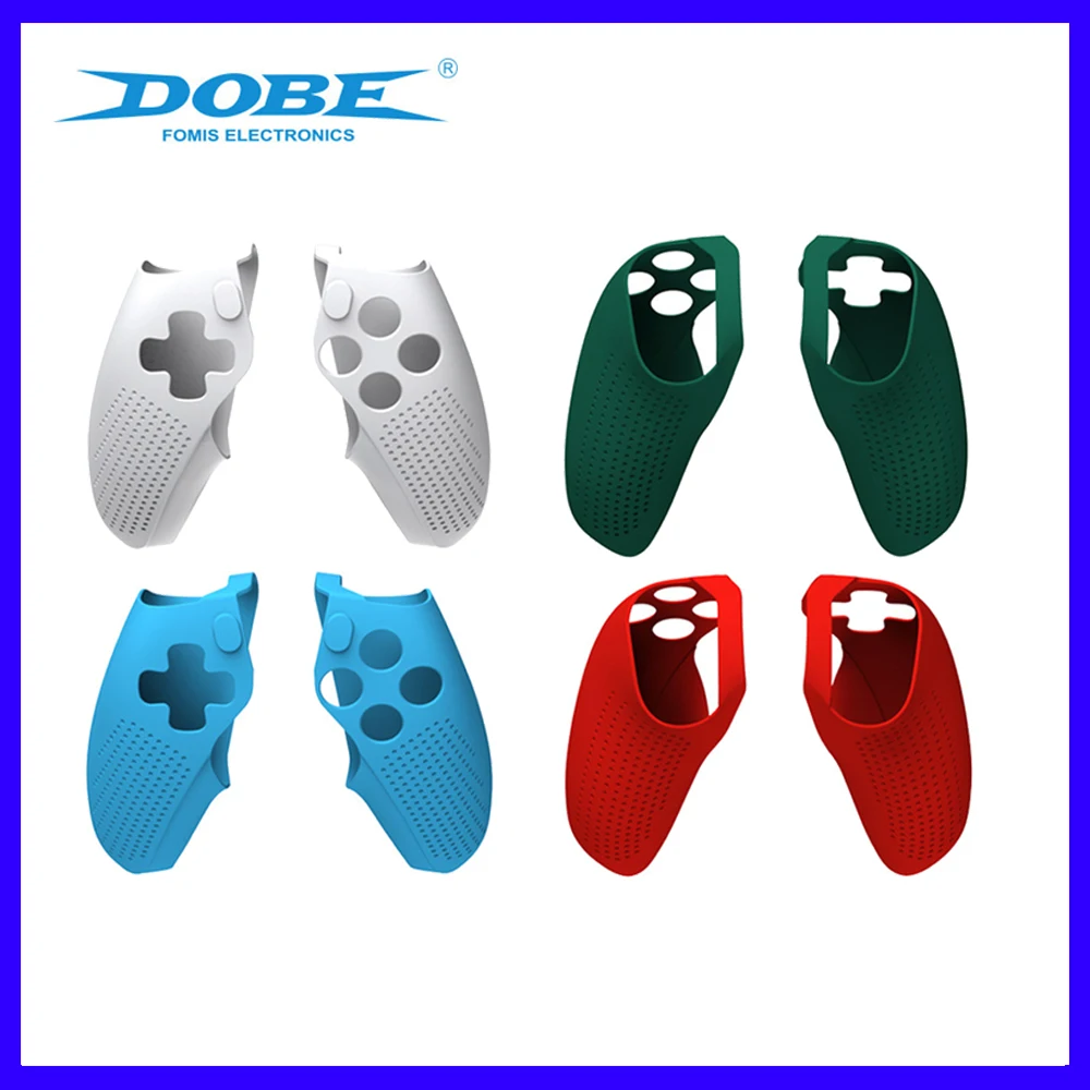 Silicone Split Soft Protective Case For Sony Playstation 5 Ps5 Controller Handle Replace Anti Slip Gamepad Shell Accessories