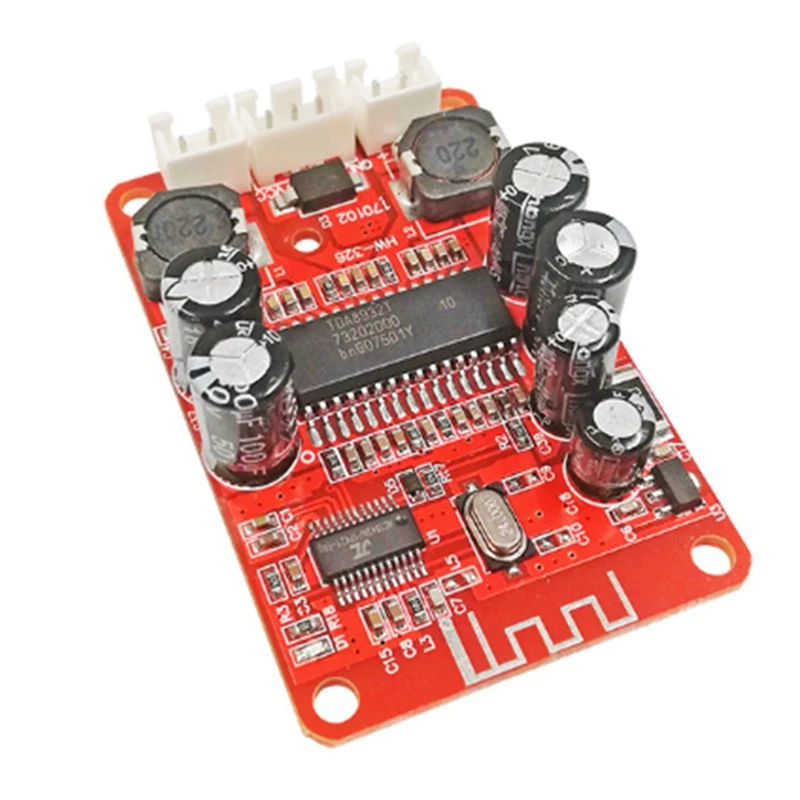 

TDA8932T Bluetooth плата цифрового усилителя мощности 2X15W двухканальная DC10-24V Беспроводная Стандартная плата усилителя мощности