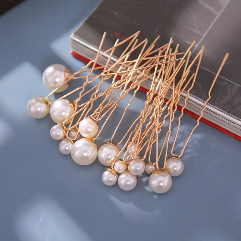 Metal Hair Accessories Hair Accessories 18pcs Gold Hairpin Ancient Wind
