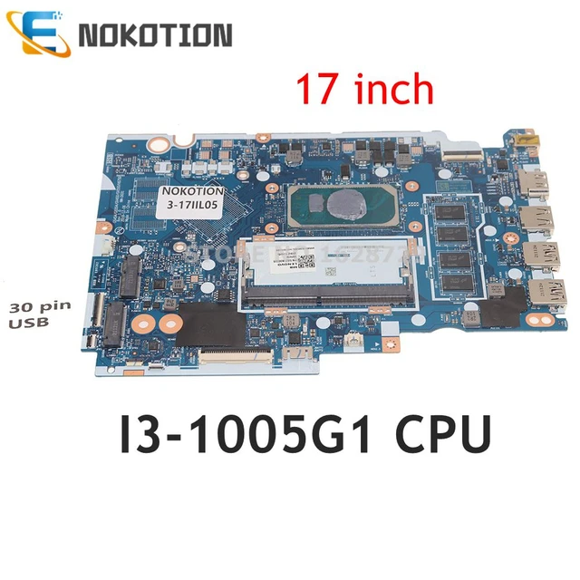 5B21B36588 NM-D031 MAIN BOARD For Lenovo IdeaPad 3-17IIL05 Laptop  Motherboard I3-1005G1 CPU 17 inch - AliExpress