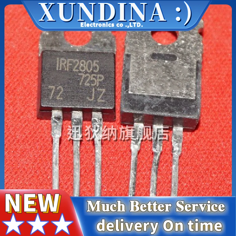 

5 шт./лот IRF2805PBF IRF2805 TO-220 новая и оригинальная интегральная схема