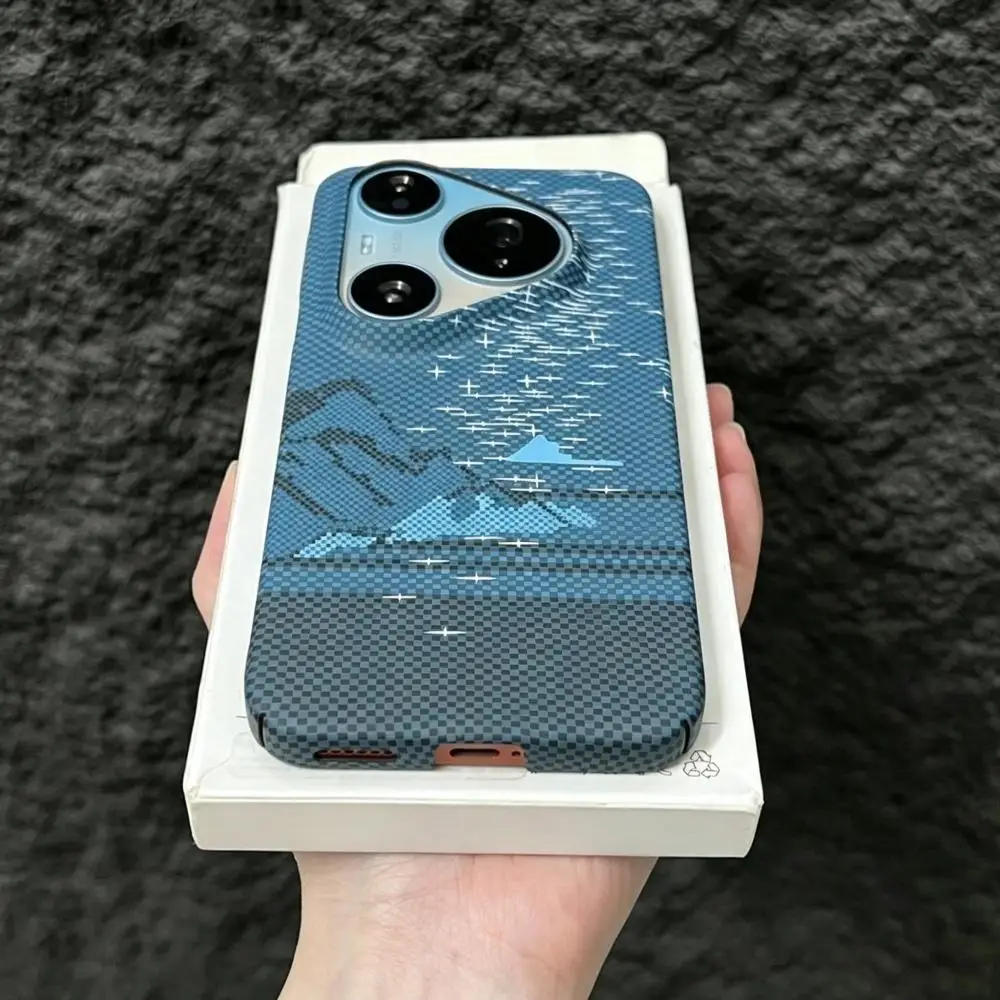 Slim Kevlar Carbon Fiber Texture Phone Case