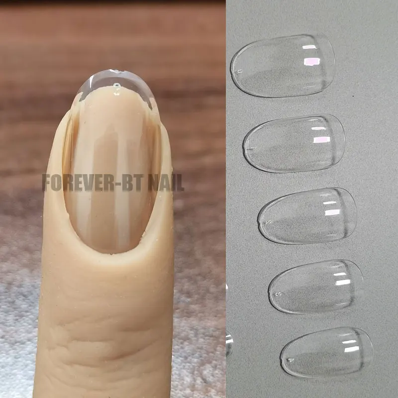 120 Short Gel Nail Tips in Various Shapes & Sizes