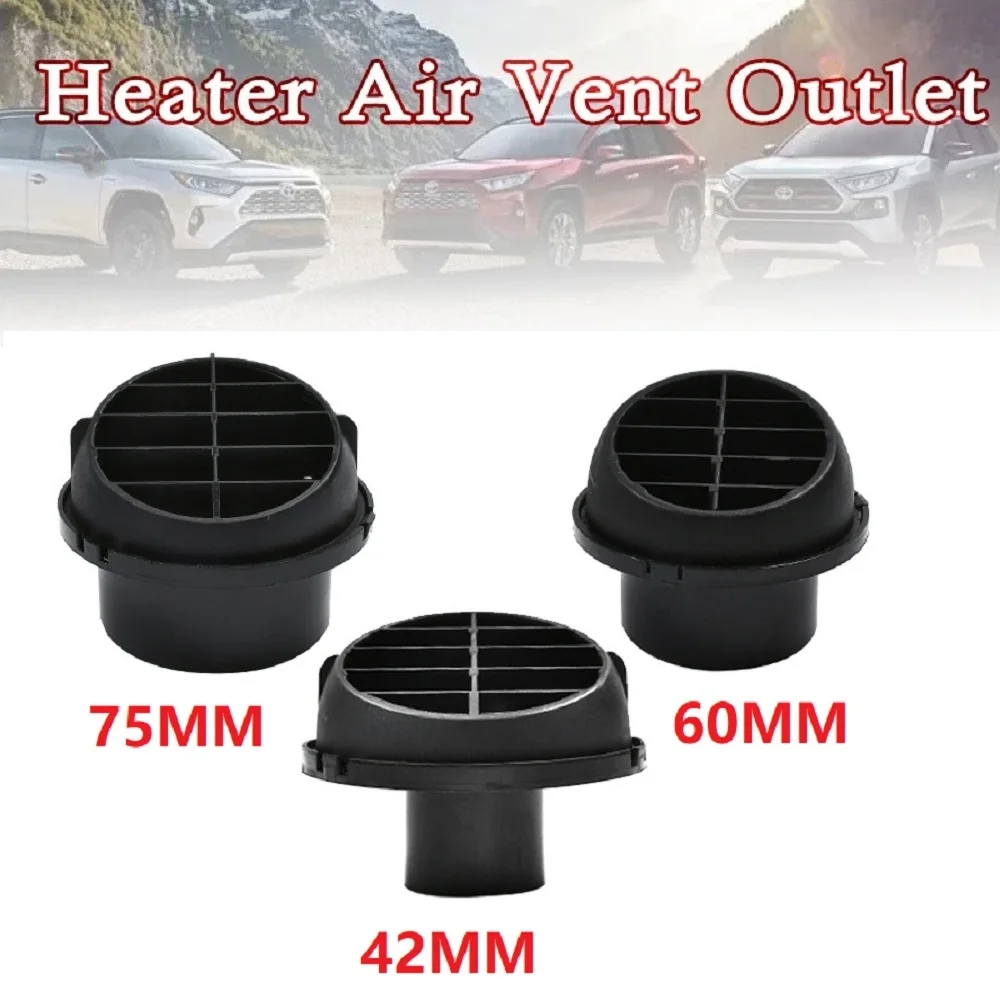

Car Heater Duct Air Vent Outlet Diesel Parking Heater Ducting Pipe Exhaust Connector For Webasto Eberspacher 75/60/42mm